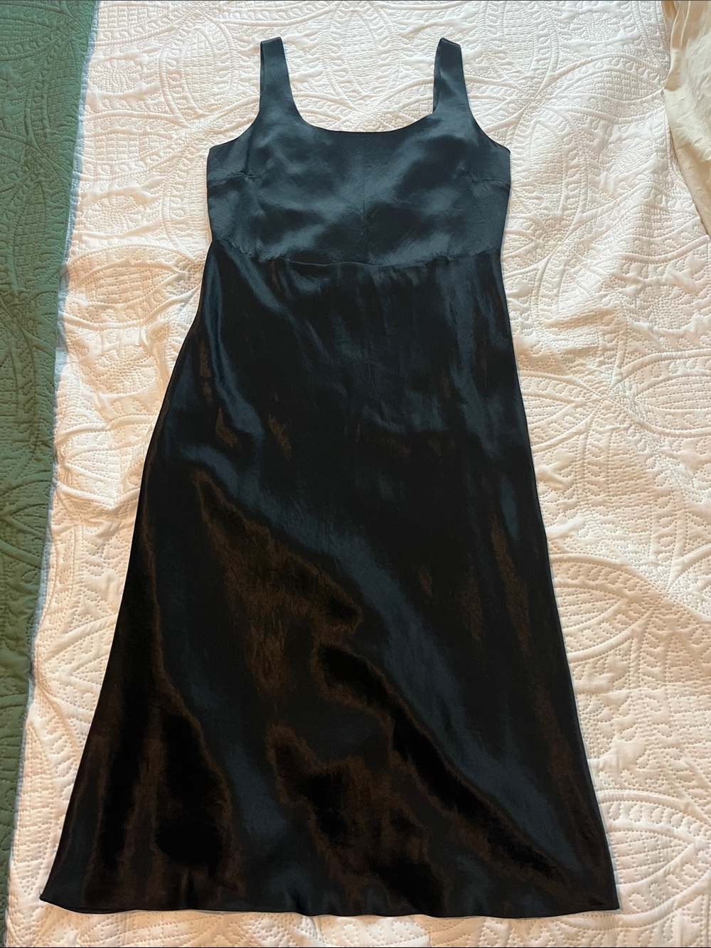 Vince Satin Midi-Maxi Dress